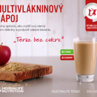 Herbalife Multivlakninový nápoj promo leták