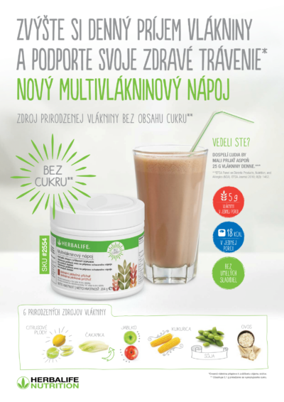 Herbalife multvlaknina - letak