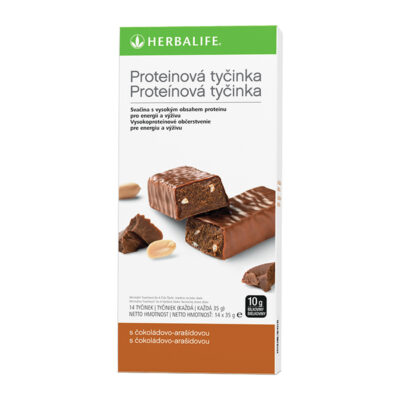 3972 Herbalife Proteínová tyčinka čokoládovo-oriešková 14 kusov
