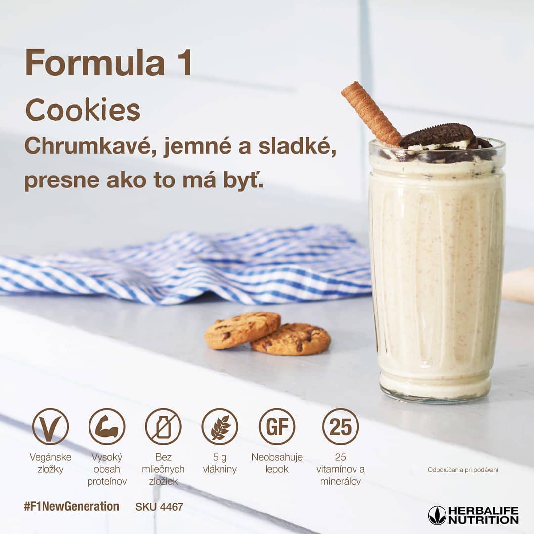 Herbalife Formula 1 - Cookies (popis)