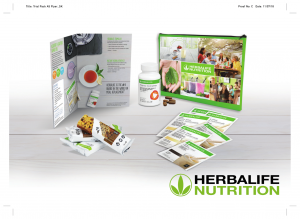 Herbalife skúšobný testovací balíček - Obsah balenia
