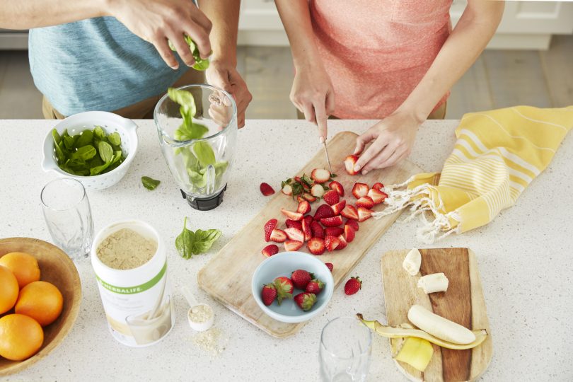 Herbalife zdravé raňajky Formula 1
