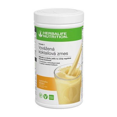 Herbalife Formula s príchuťou banánu (Banana Cream #4462)