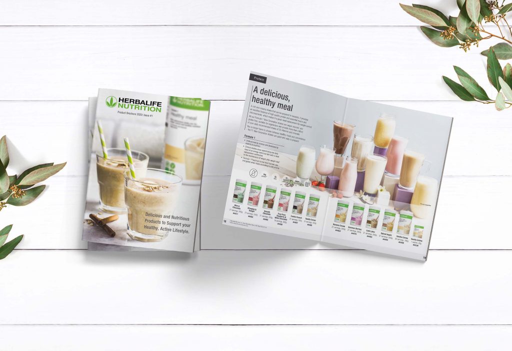 produktová brožúrka Herbalife