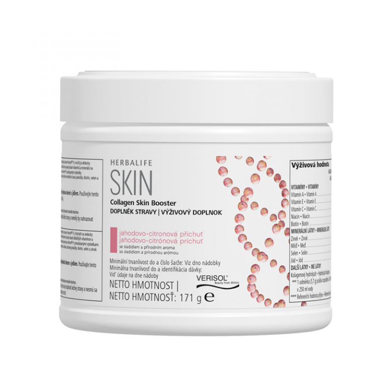 Herbalife kolagén Collagen SKIN booster (jahoda a citrón, 171g) - Herba ...