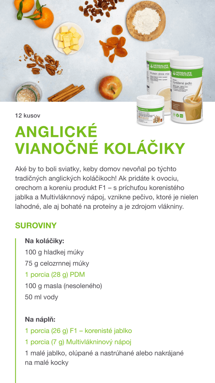 🎄👩🍳 Sviatočná/Vianočná kuchárka Herbalife (PDF Kniha 13 receptov) – Obrázok 4