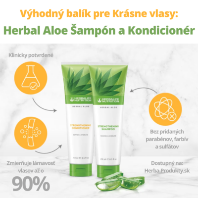 Herbalife Aloe posilňujúci Šampón a Kondicionér