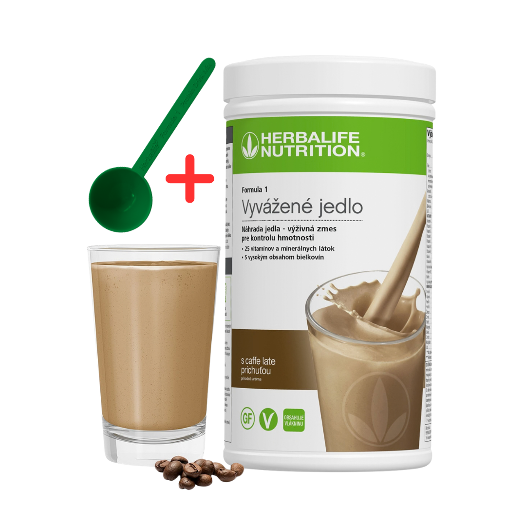 Herbalife-kokteil-formula-1-vyvazene-jedlo-caffe-late-SKU-4465+odmerka-zadarmo